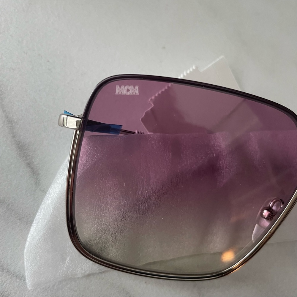 MCM 58mm lightweight rectangular sunglasses NWT - image 6